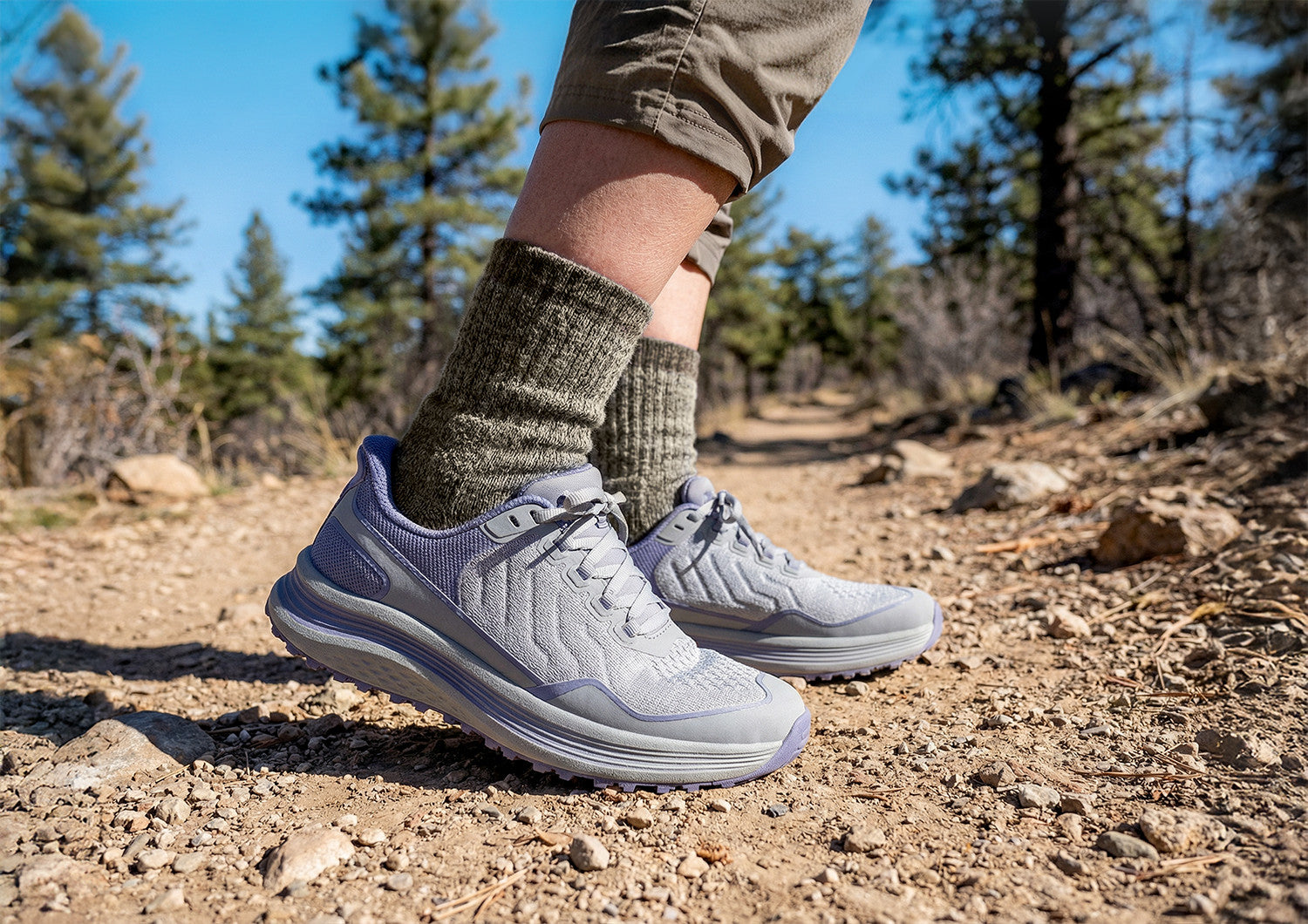Nira Trail Hands-Free - Gray/Periwinkle - Image 2
