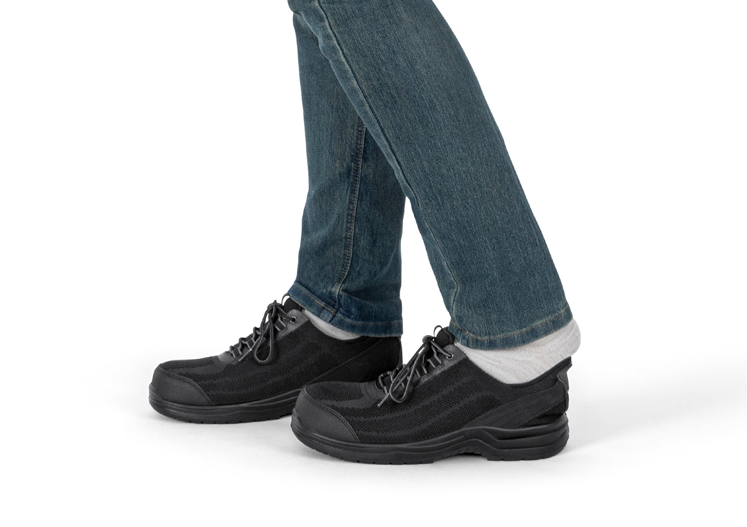 Onyx Hands-Free Work Shoes - Black - Image 13