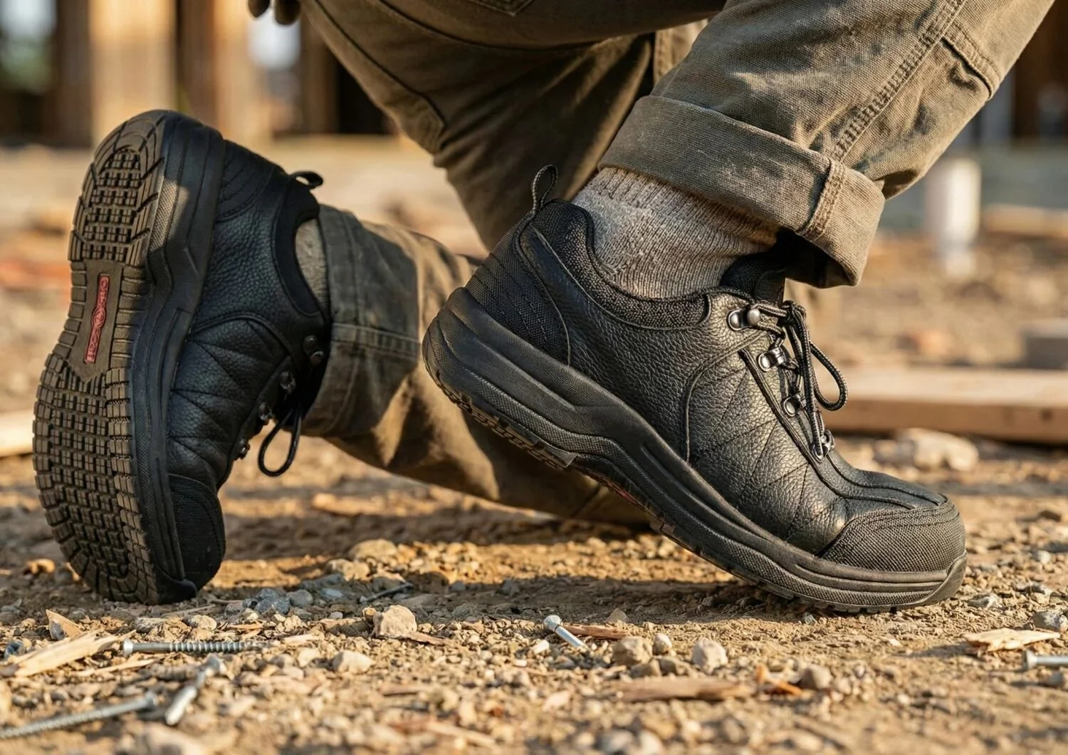Basalt Work Shoes - Black - Image 13