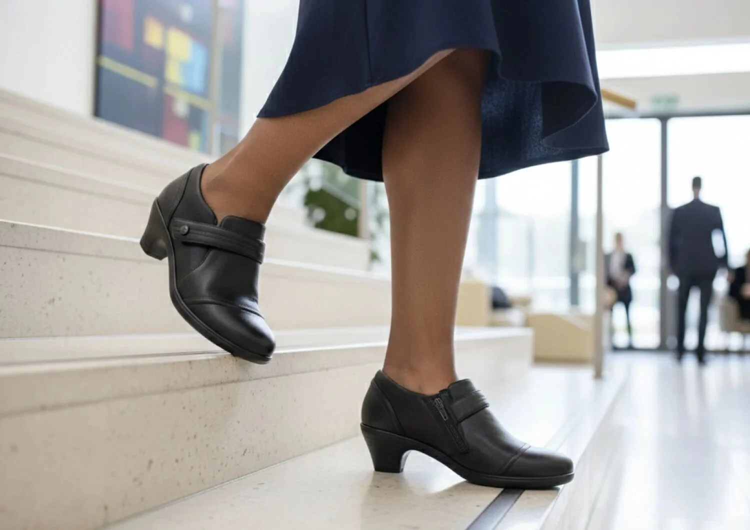 Eva - Black Leather - Image 13