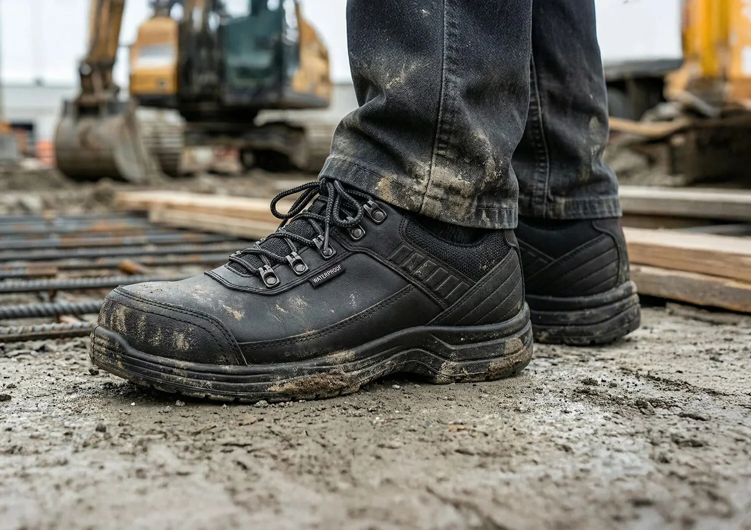 Slate Hands-Free Work Shoes - Black - Image 12
