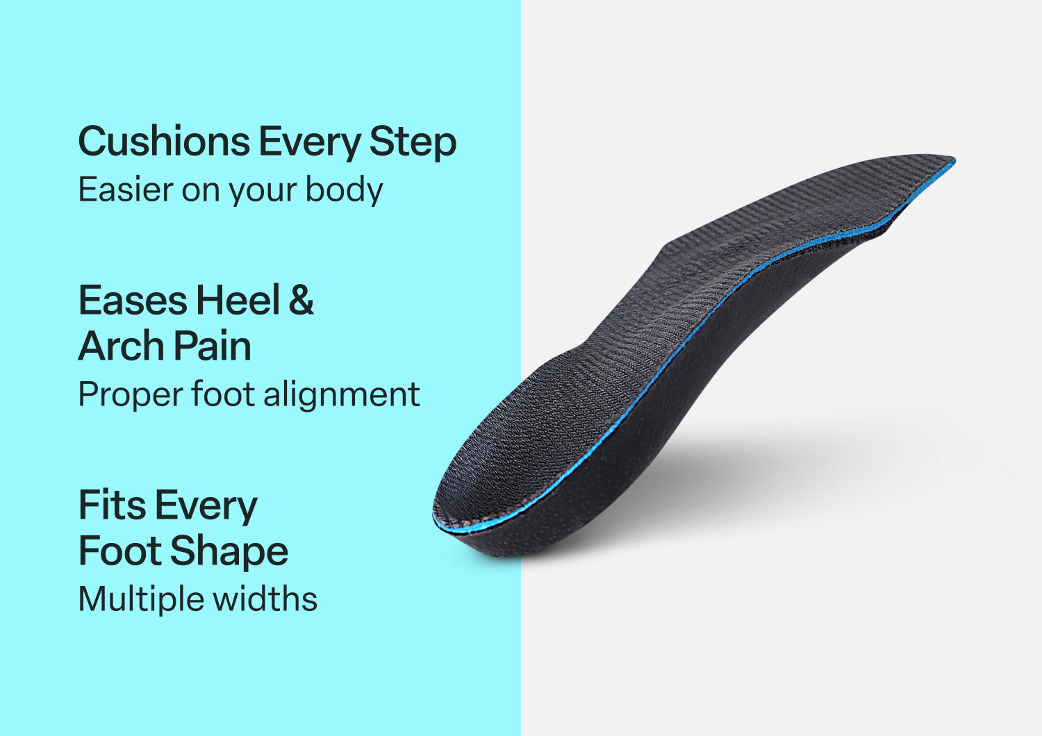 BioSole-Gel 3/4 Length Dress Women's Orthotics - Image 2