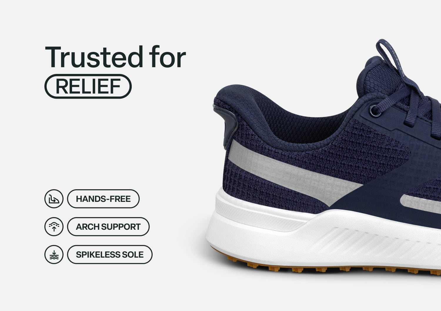 Fairway Hands-Free Golf - Navy/Silver - Image 4