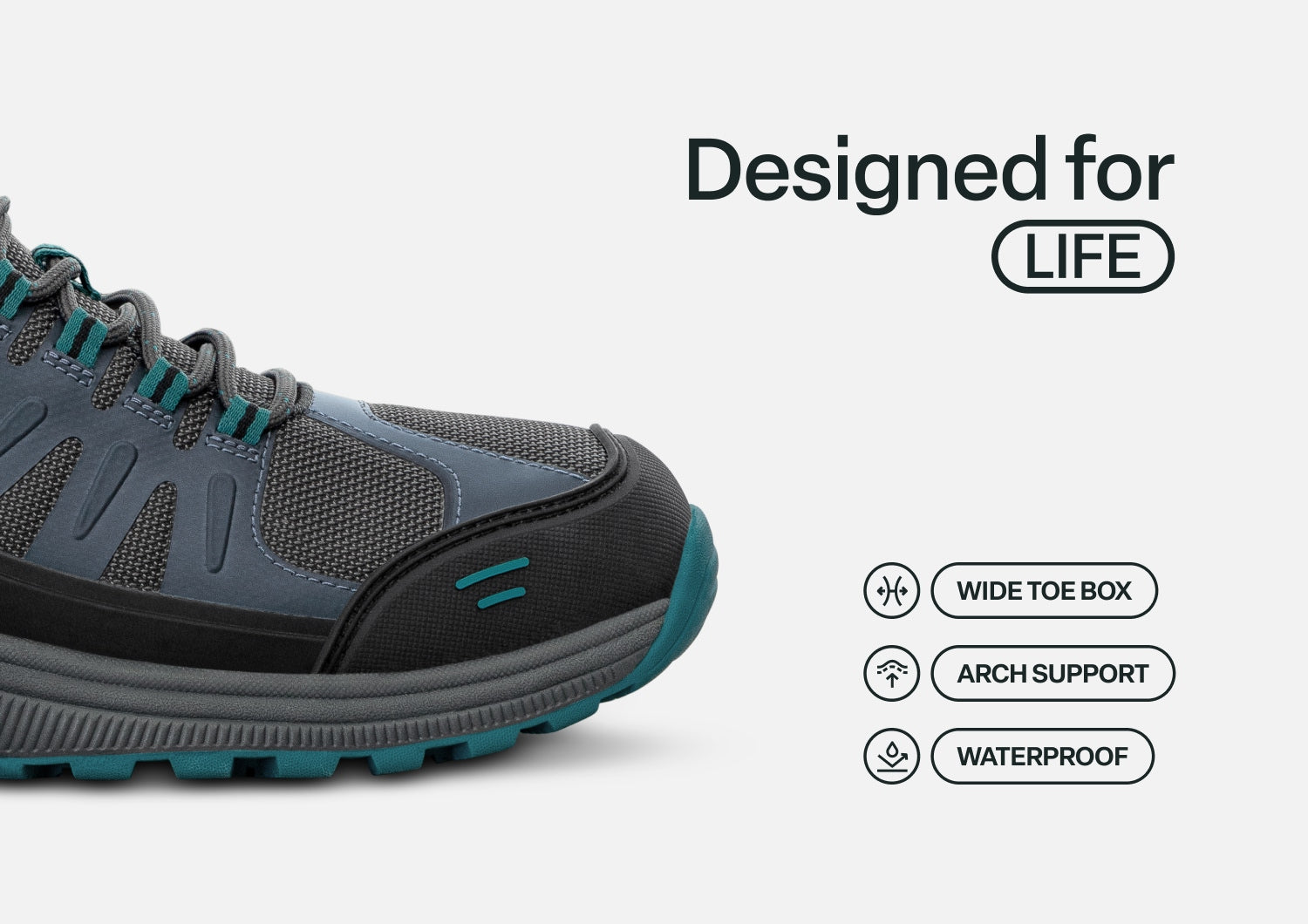 Alma Waterproof - Gray - Image 6