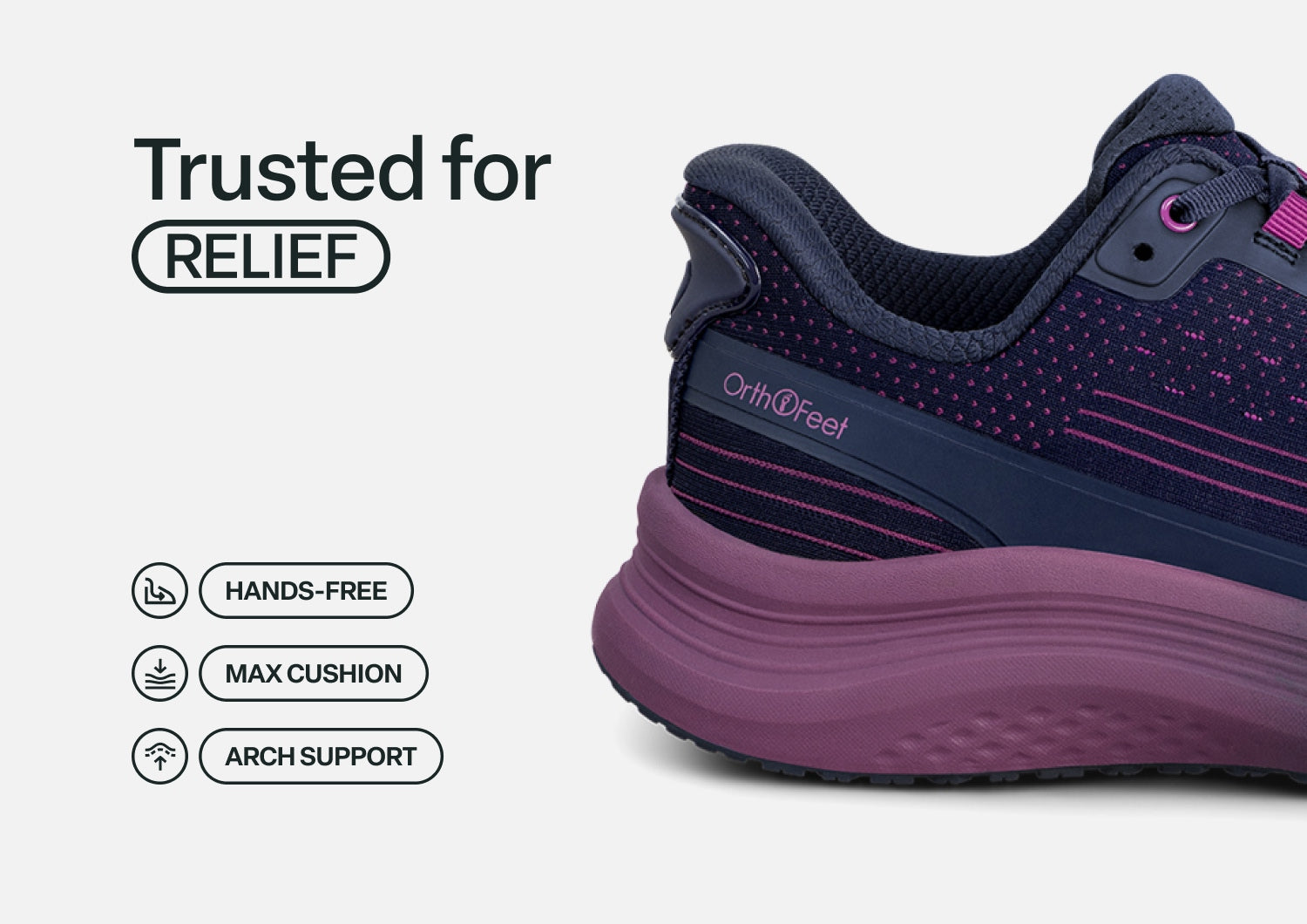 Dart Hands-Free - Navy/Orchid - Image 4