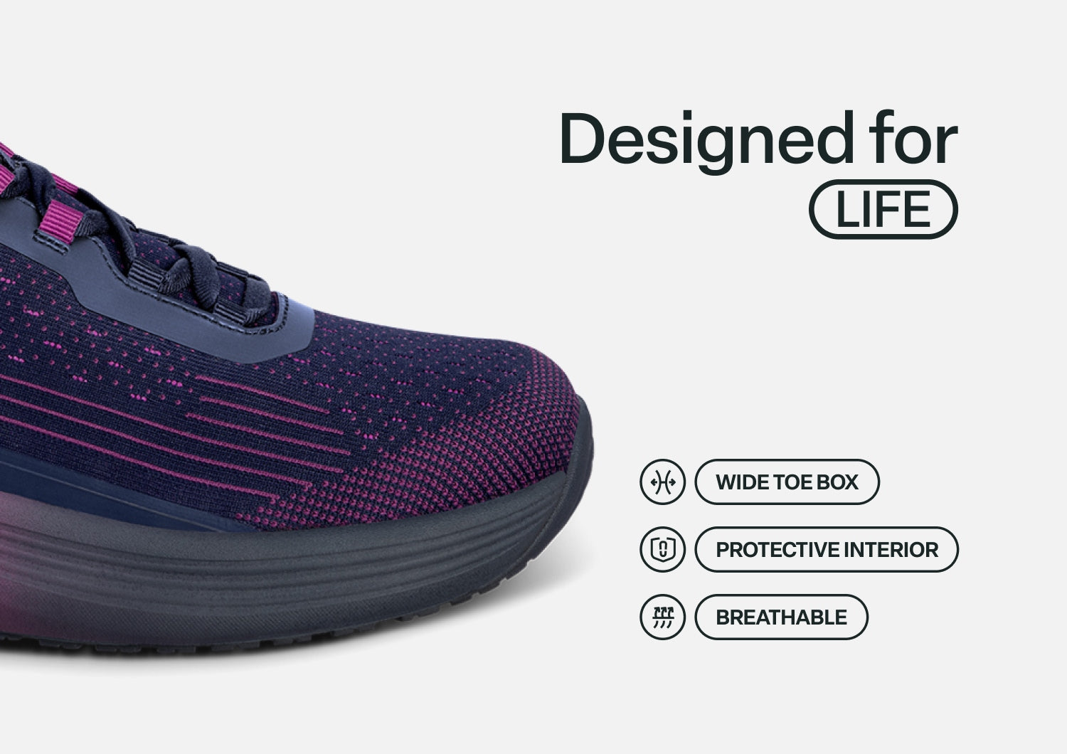 Dart Hands-Free - Navy/Orchid - Image 5