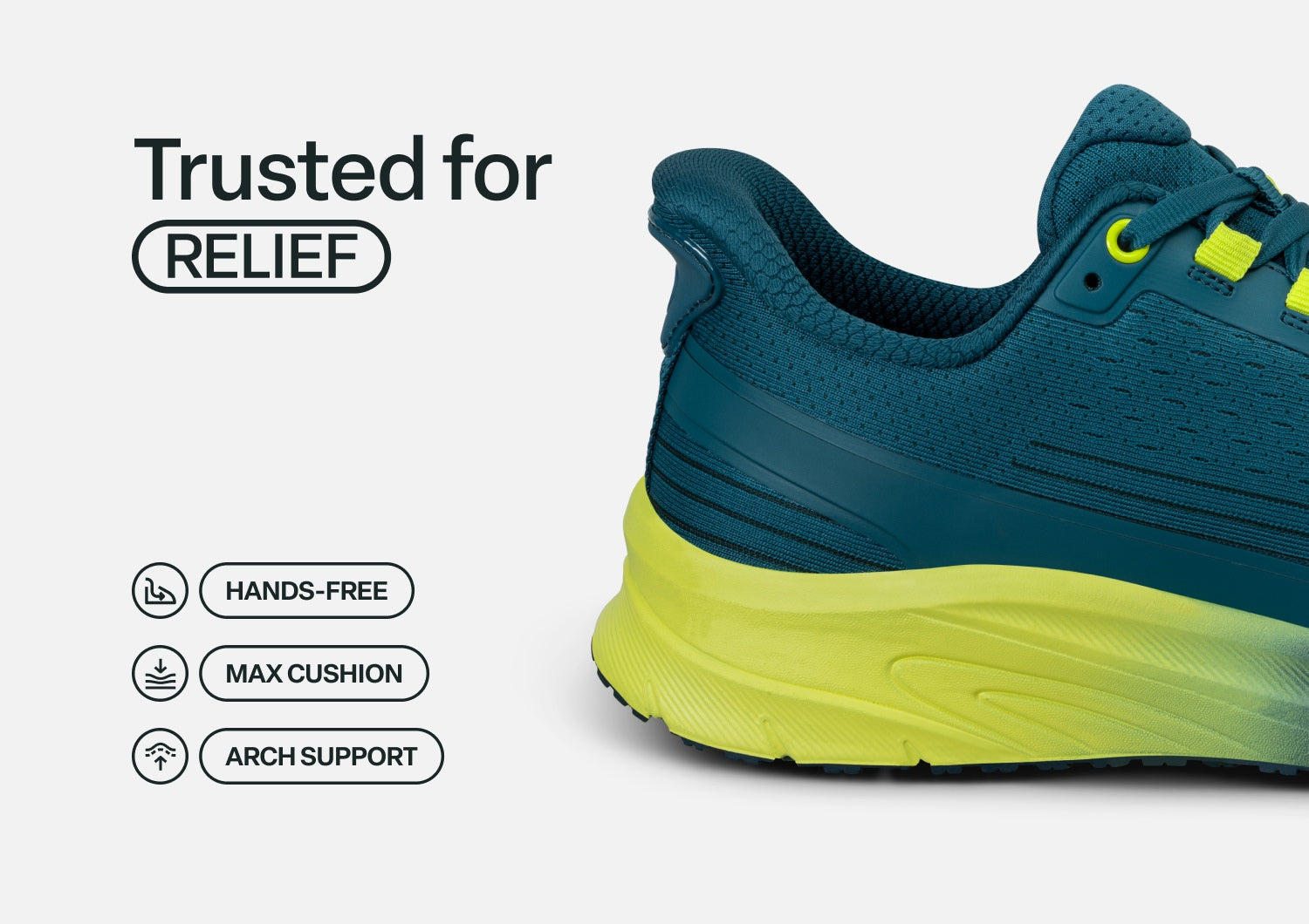 Dash Hands-Free - Deep Sea Green/Yellow - Image 4