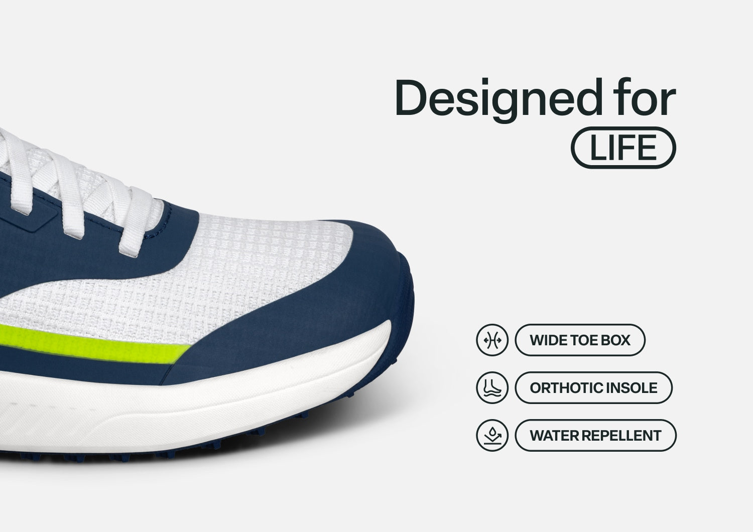 Fairway Hands-Free Golf - White/Navy/Lime - Image 5
