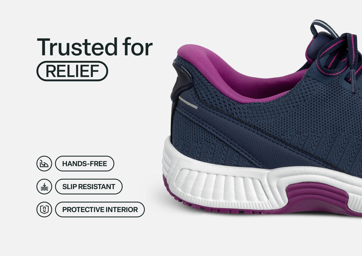 Kita Hands-Free - Navy/Orchid - Image 4