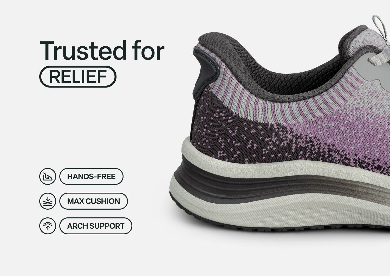 Nira Hands-Free - Gray/Plum - Image 4