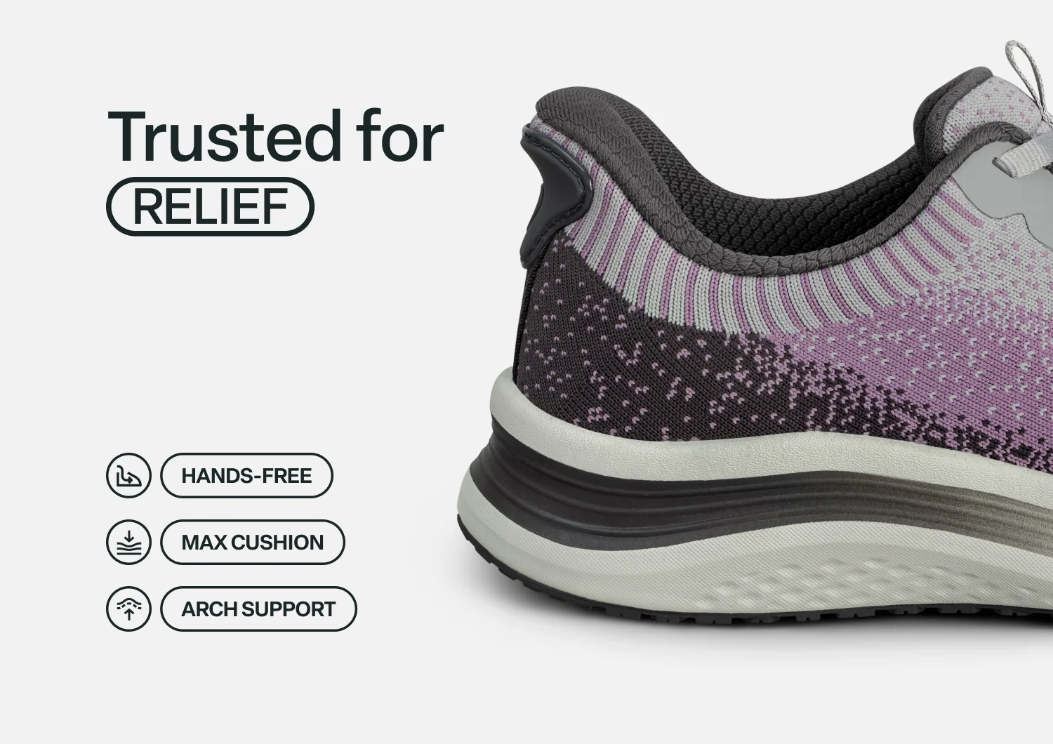 Nira Hands-Free - Gray/Plum - Image 4