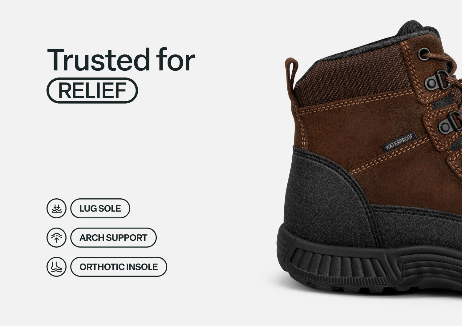 Stratton Waterproof - Brown - Image 5
