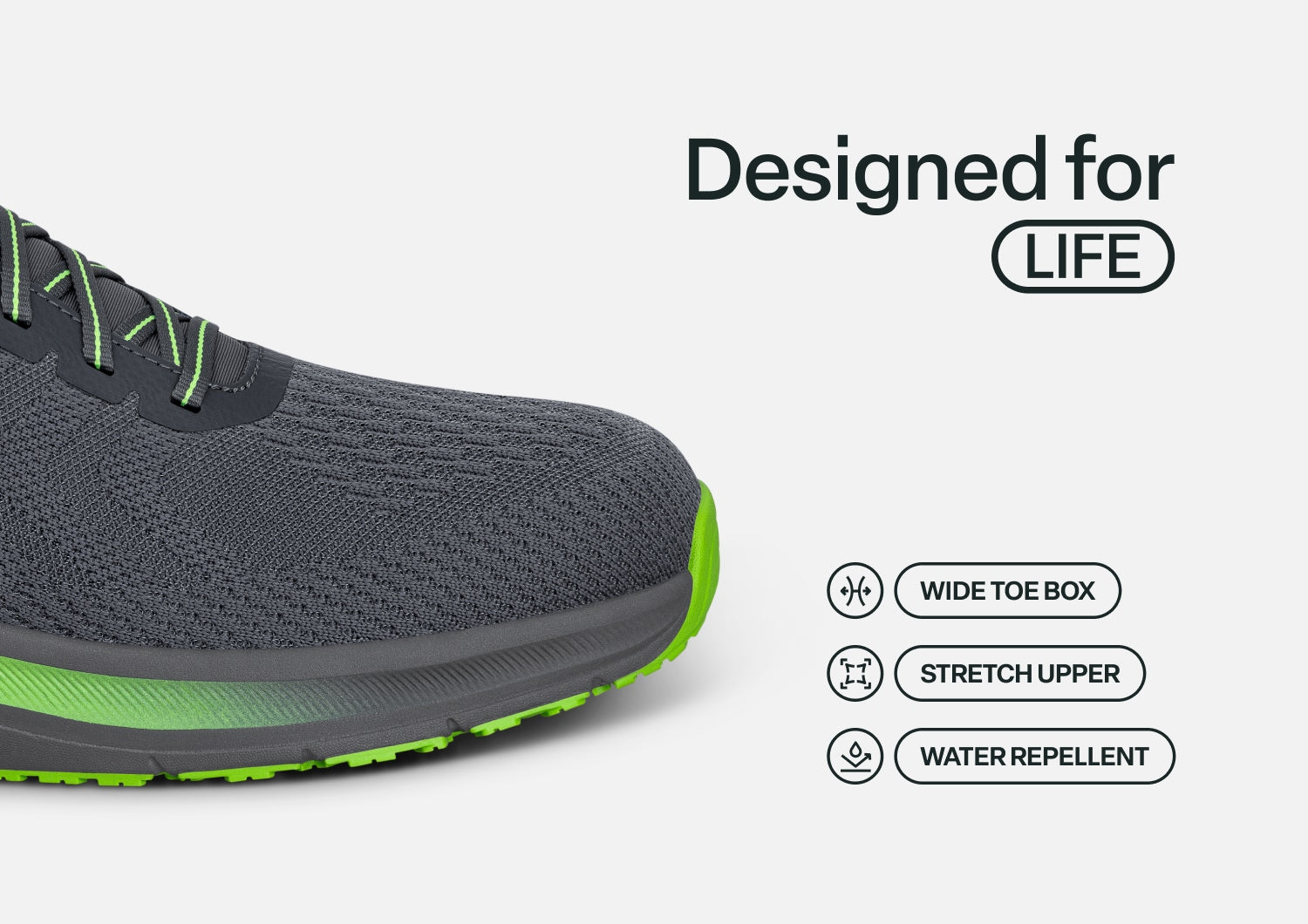 Tilos Hands-Free - Dark Gray/Lime - Image 6