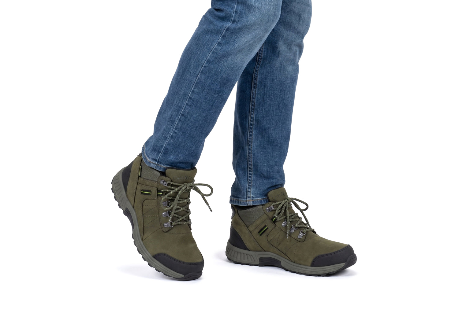 Dalton Hands-Free Waterproof - Olive/Lime Green - Image 2
