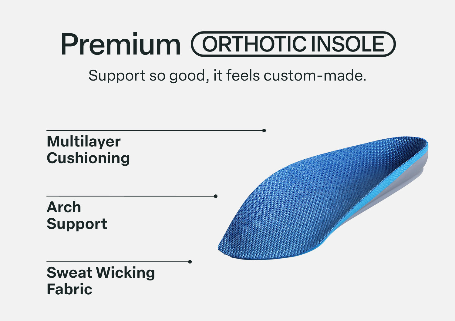 Women's 3/4 Insoles - Image 4